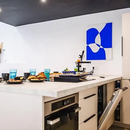 Deauville Luxury Blue Loft - Sauna And Inside Pool 아파트 트로우빌쉬메르