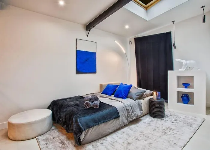 Deauville Luxury Blue Loft - Sauna And Inside Pool 公寓 *