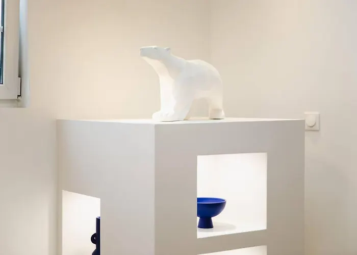 公寓 Deauville Luxury Blue Loft - Sauna And Inside Pool *