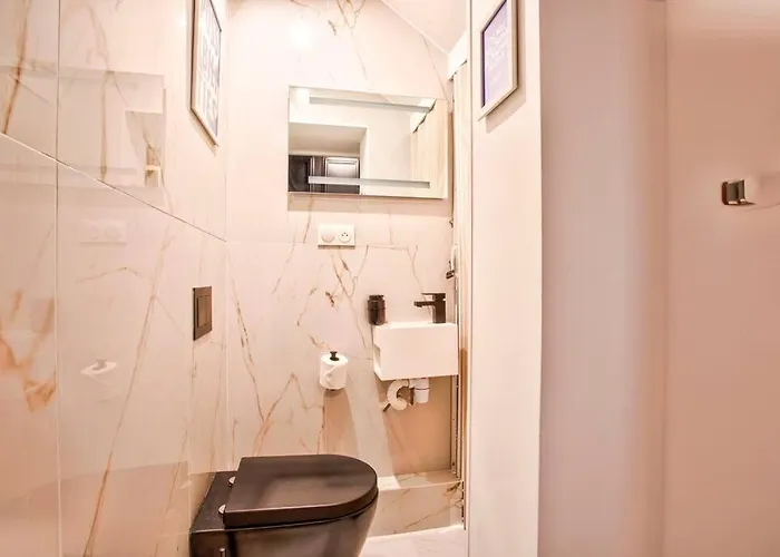 公寓 Deauville Luxury Blue Loft - Sauna And Inside Pool