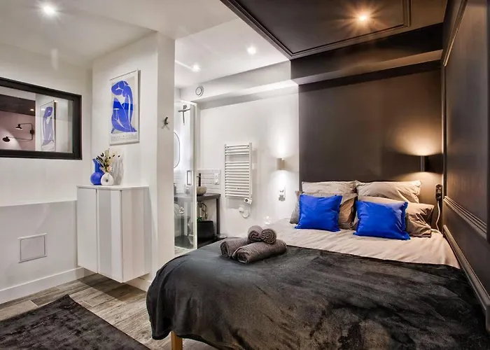 Deauville Luxury Blue Loft - Sauna And Inside Pool 公寓