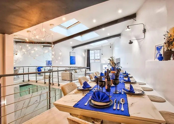 Deauville Luxury Blue Loft - Sauna And Inside Pool * 滨海图维列