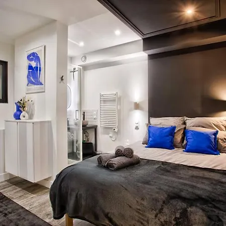 Deauville Luxury Blue Loft - Sauna And Inside Pool Apartmán