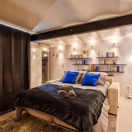 Deauville Luxury Blue Loft - Sauna And Inside Pool Apartment *