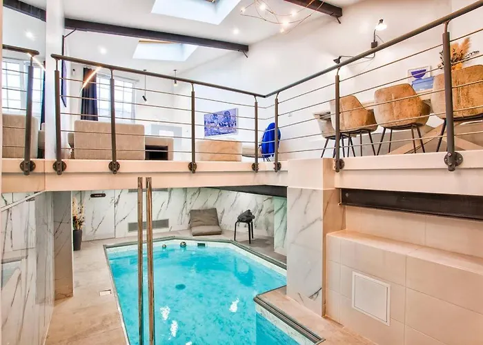 Deauville Luxury Blue Loft - Sauna And Inside Pool Appartamento *